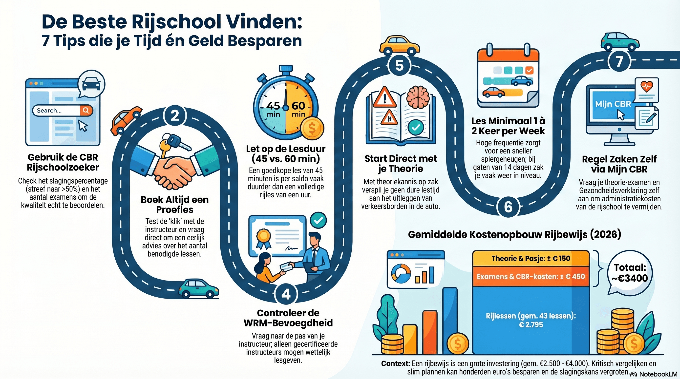 De beste rijschool vinden: 7 verrassende tips die je tijd én geld besparen