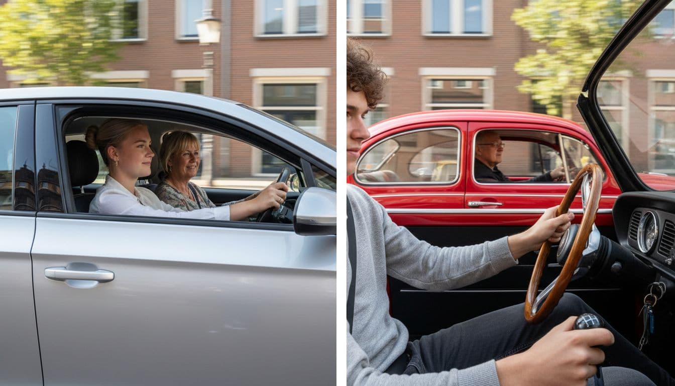 Rijbewijs automaat of handgeschakeld: wat zijn de verschillen in kosten en slaagkans?
