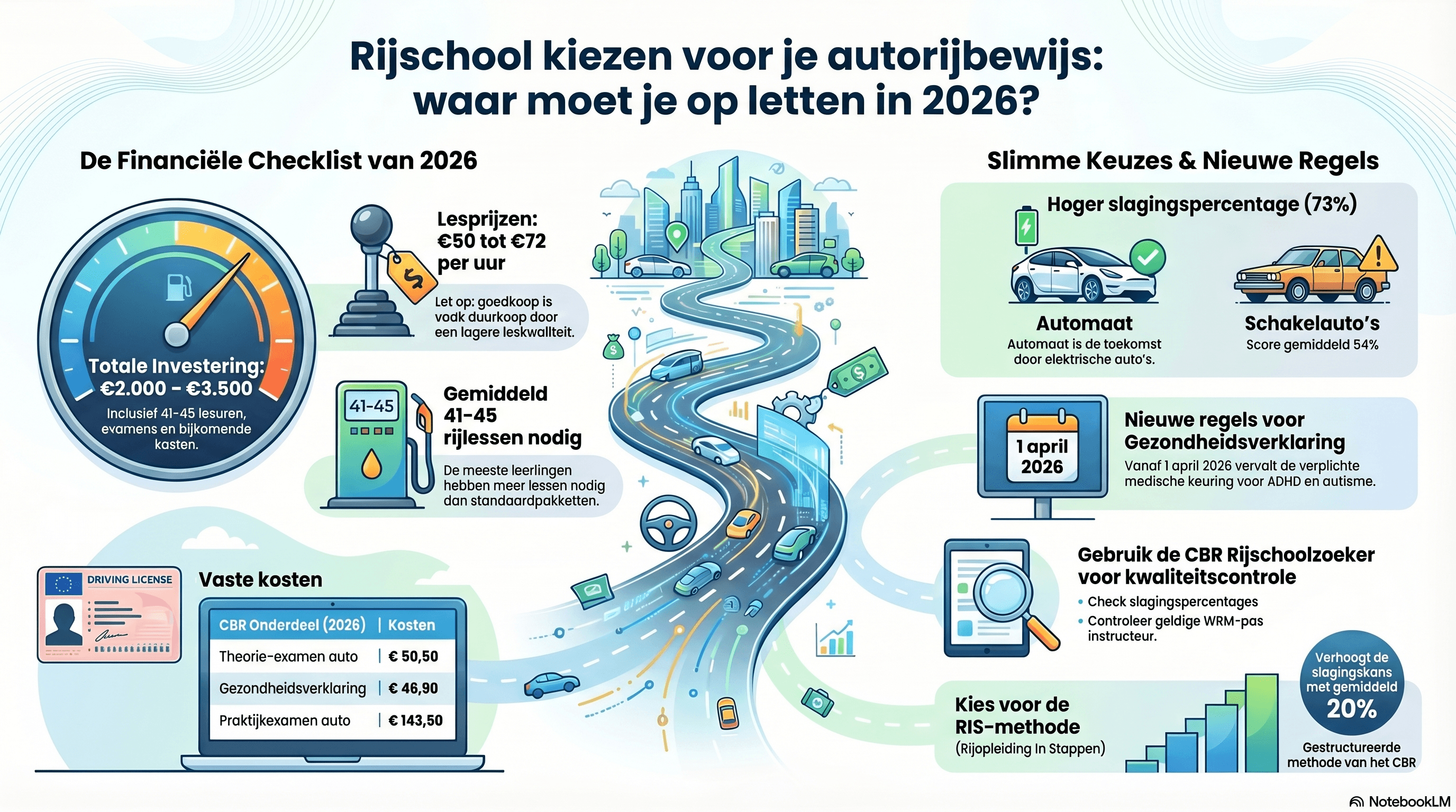 Rijschool kiezen in 2026: 5 inzichten die je honderden euro's (en veel stress) besparen